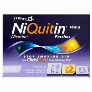 NiQuitin Clear Patch 14mg (Step 2)  - 7 Patches