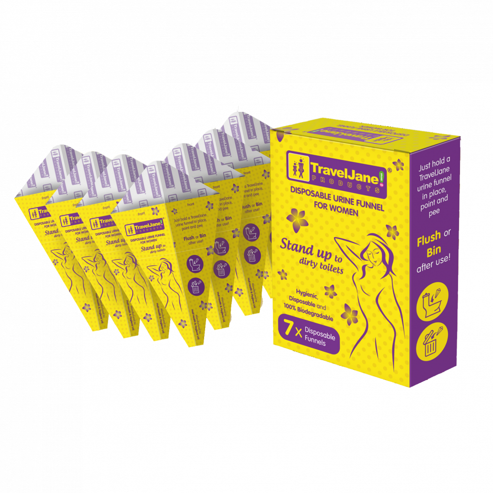Buy TravelJane Disposable Urinal Funnel For Women Pack Of 7 Chemist4U