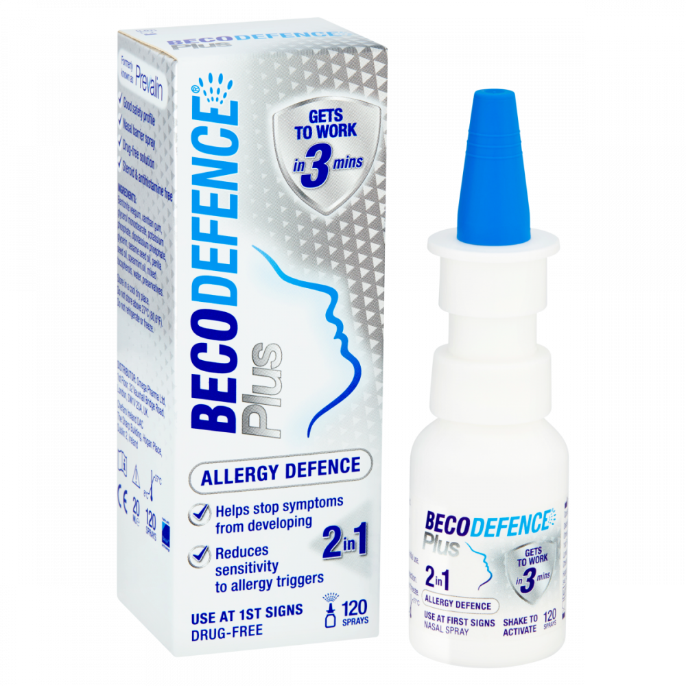 Becodefence Allergy Defence Plus Nasal Spray 20ml Allergy Relief