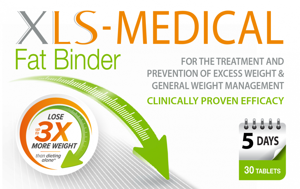 XLSMedical Fat Binder 30 Tablets Weight Loss Aid Chemist 4 U