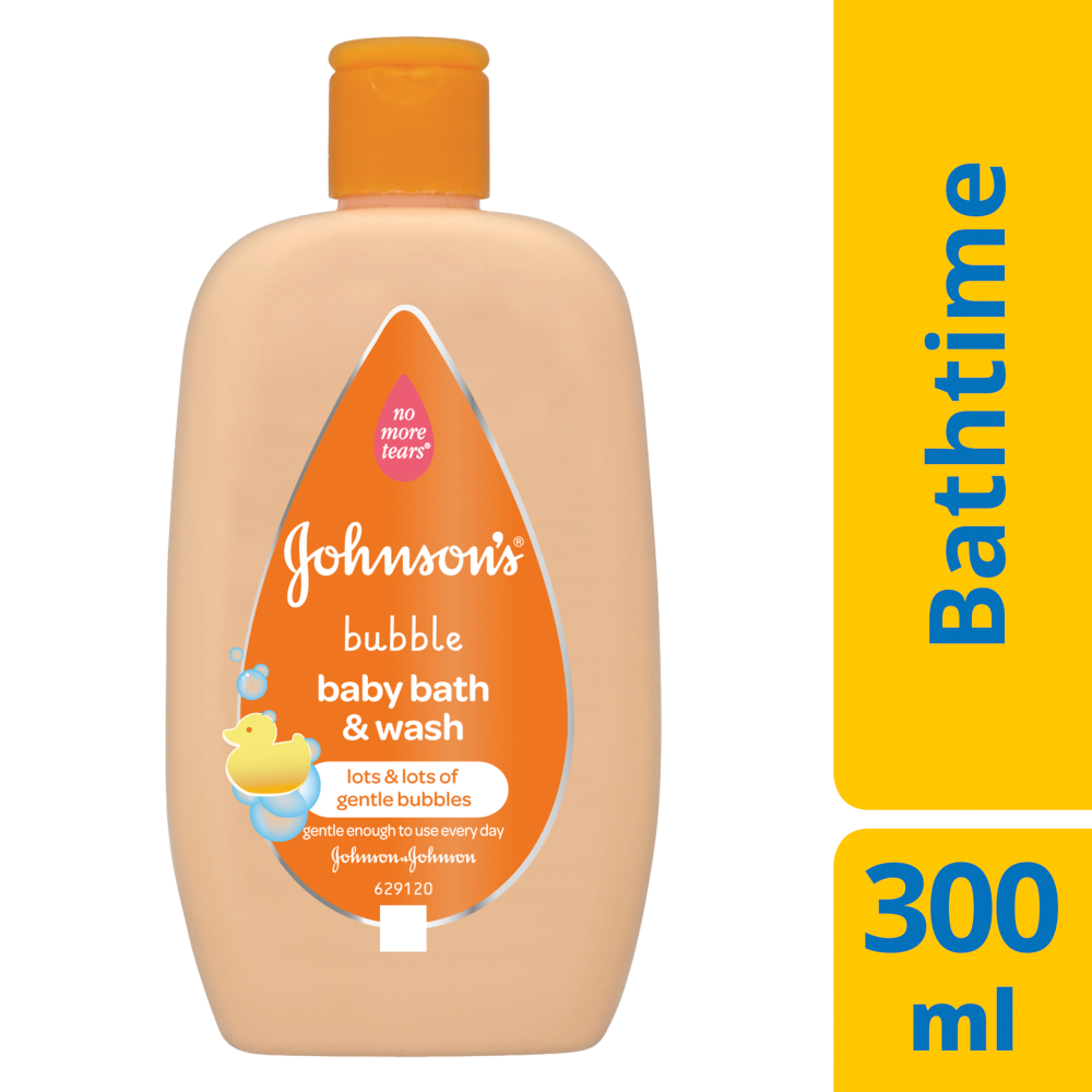 Johnson's Baby 2in1 Bubble Bath & Wash 300ml Chemist 4 U