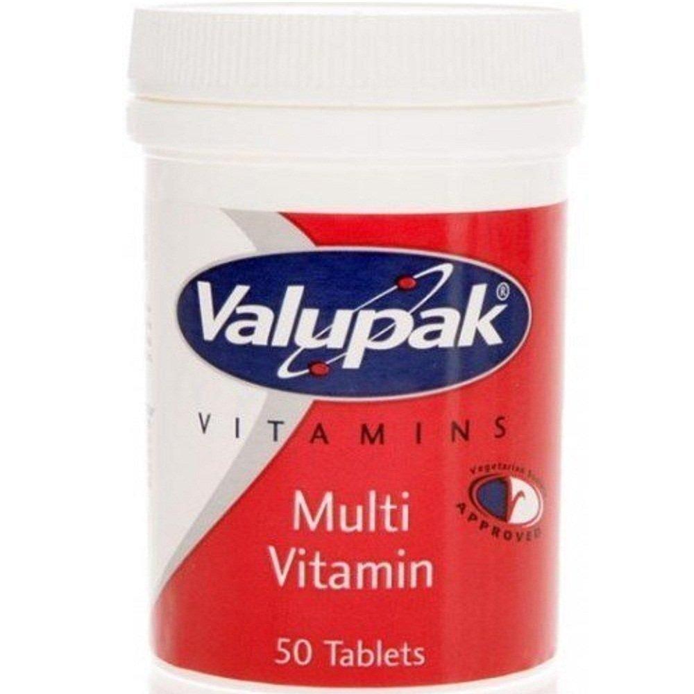 Valupak Multivitamin 50 Tablets Chemist 4 U