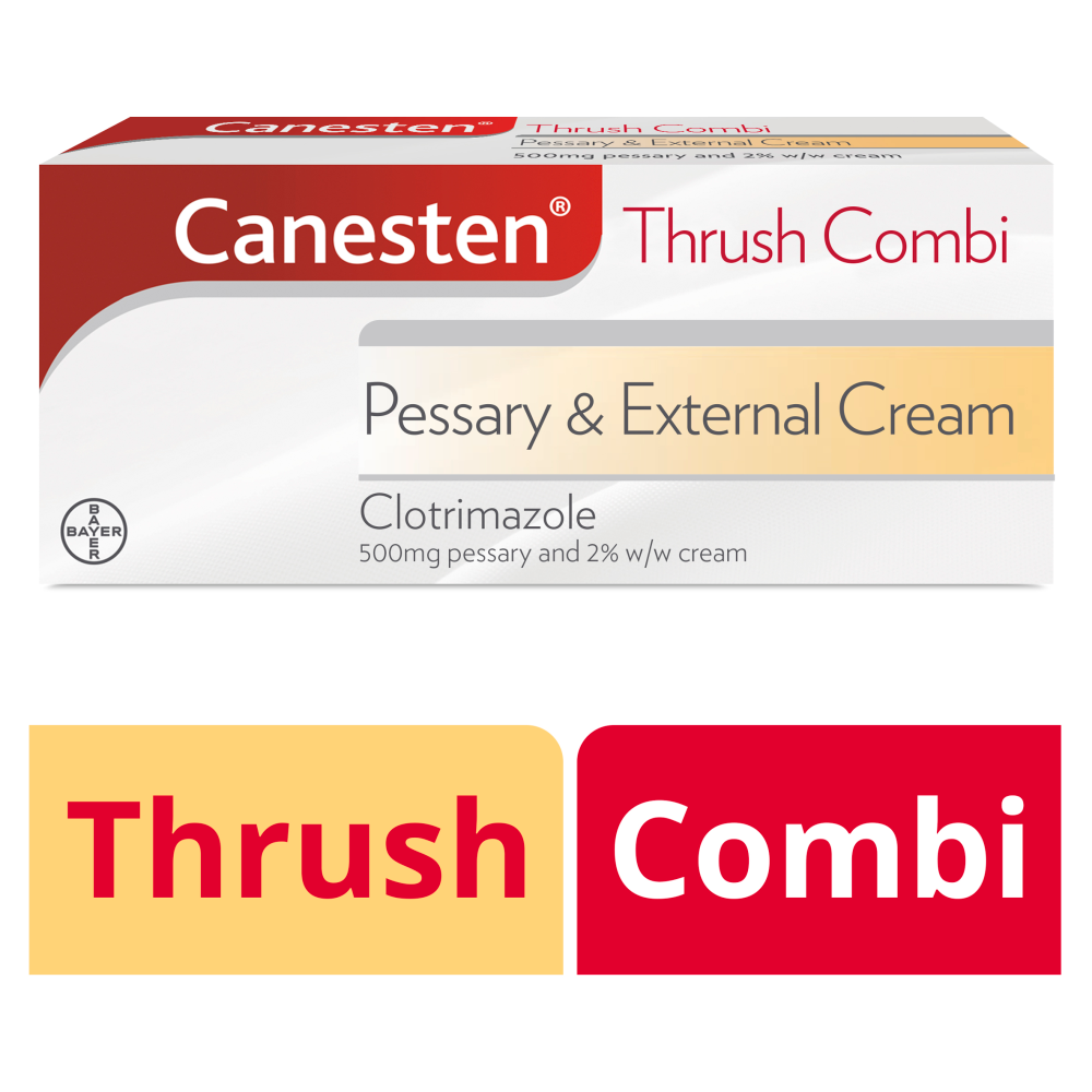 Canesten Thrush Combi Pessary & External Cream Chemist 4 U