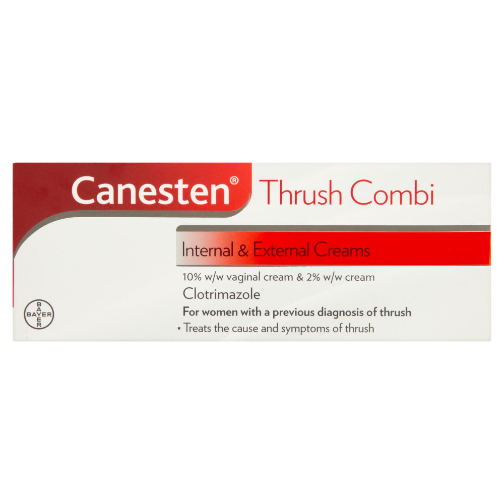 Buy Canesten Thrush Combi Internal & External Creams Womens Health Chemist4U