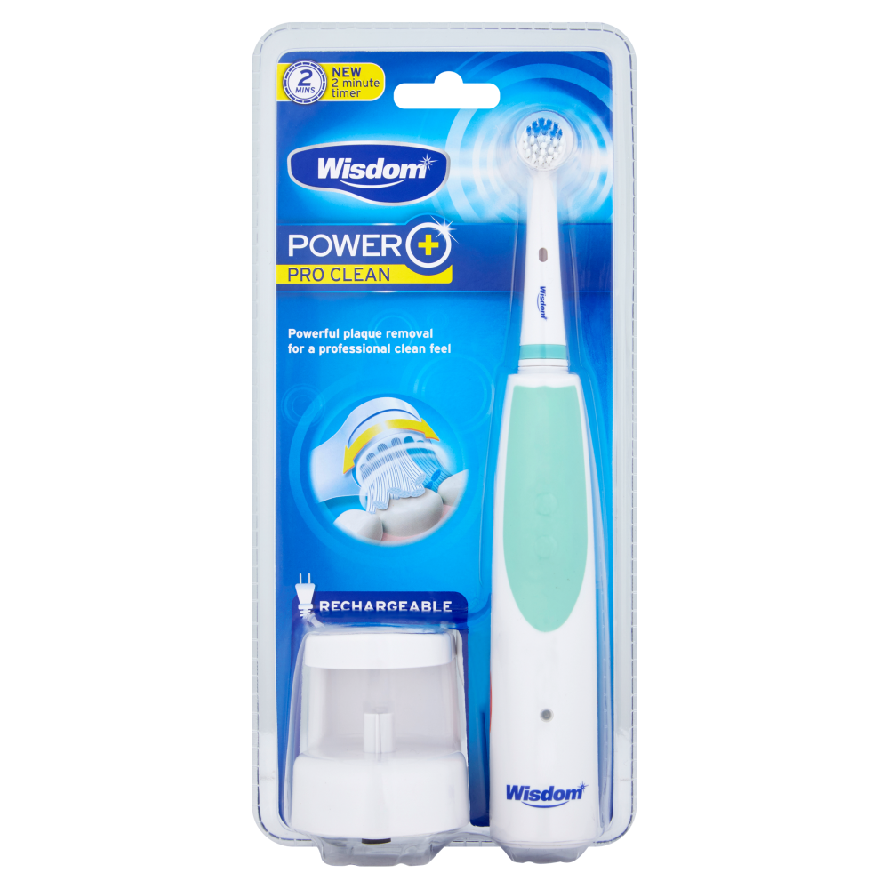 Buy Wisdom PowerPlus Rechargeable Toothbrush Chemist4U