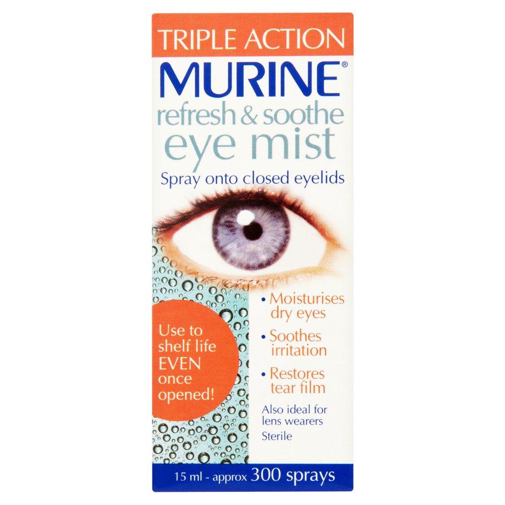 Murine Refresh & Soothe Eye Mist 15ml Chemist 4 U