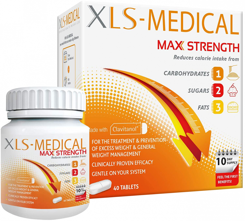 XLS Medical Maximum Strength 40 Tablets Weightloss Tablets Chemist4U