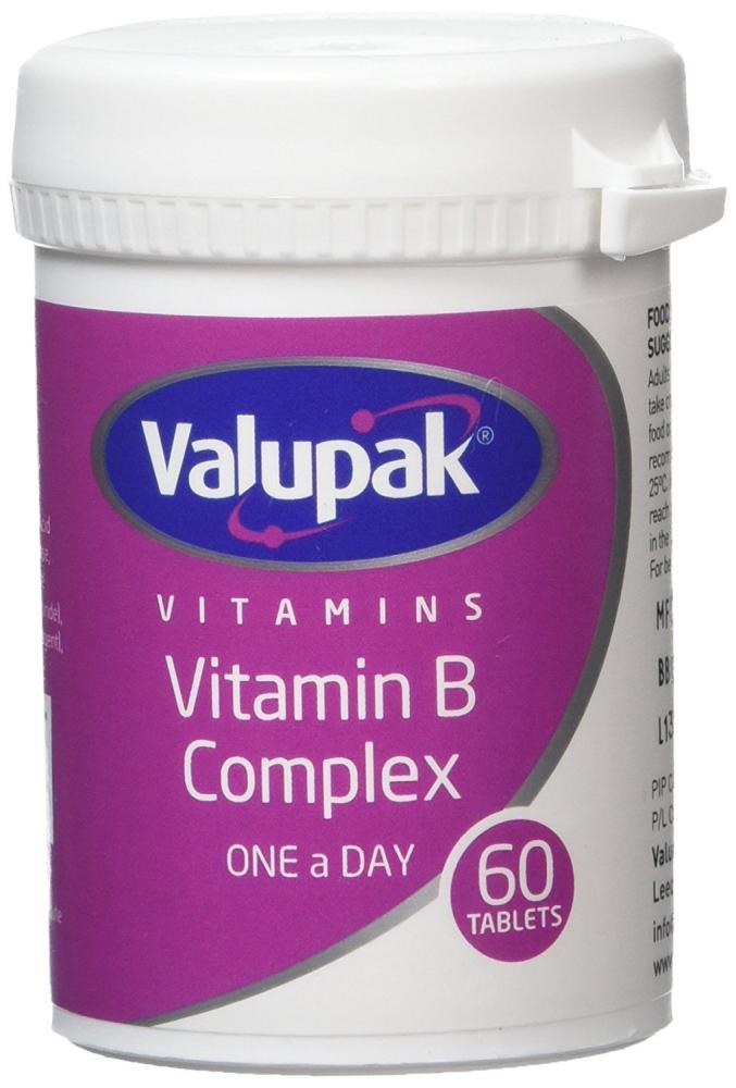 Valupak Vitamin B Complex 60 Tablets Chemist 4 U
