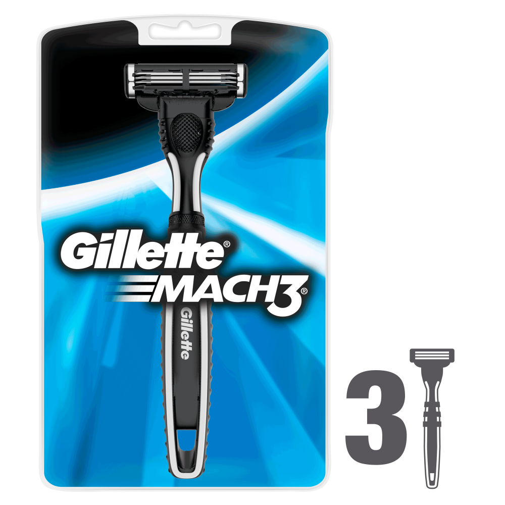 Gillette Mach3 Disposable Razors 3 Pack Chemist 4 U
