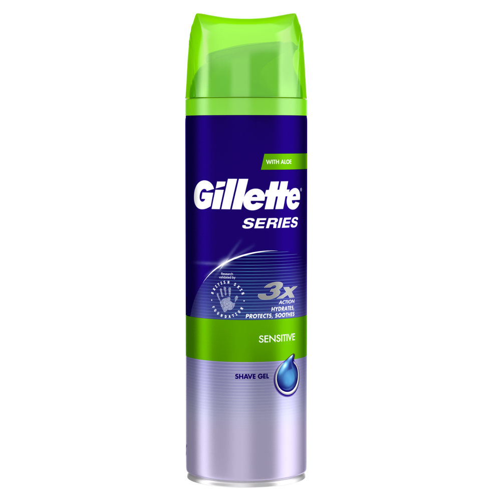 Gillette Series Shave Gel Sensitive Skin 200ml Chemist 4 U