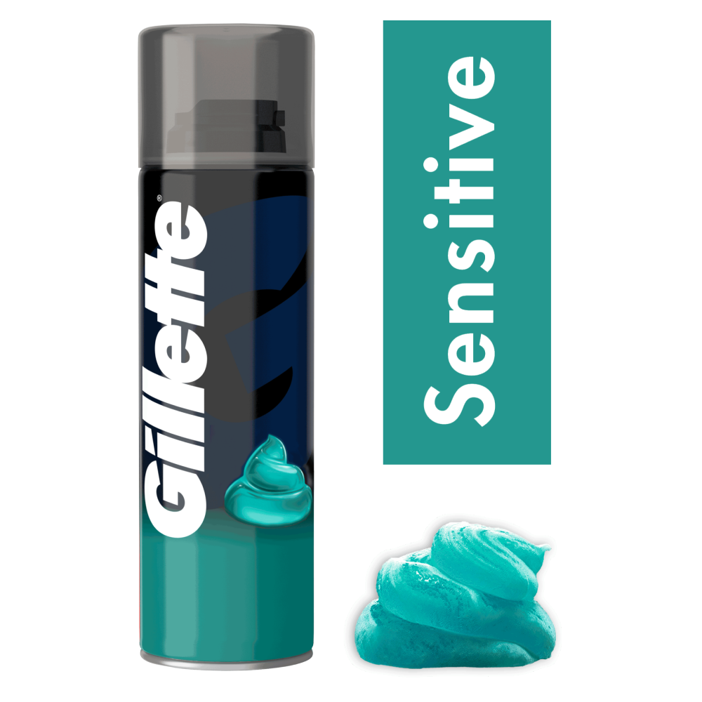 Gillette Sensitive Shaving Gel 200ml Chemist 4 U