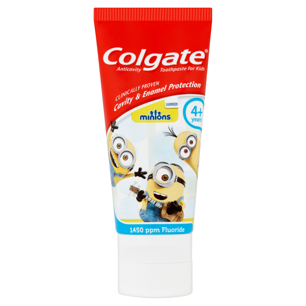 Colgate Kids Minions Toothpaste Age 4+ 50ml Chemist 4 U