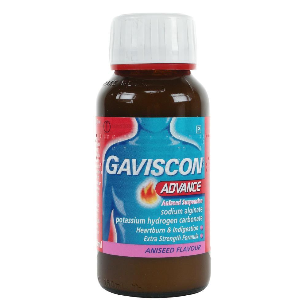 Buy Gaviscon Advance Liquid Aniseed 500ml For Heartburn Chemist4U