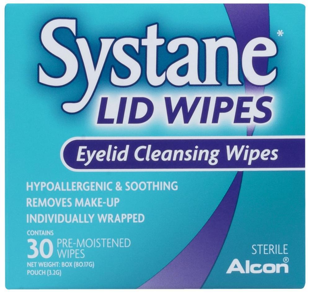 Buy Systane Eyelid Wipes 30 Eyelid Cleanser Chemist4U