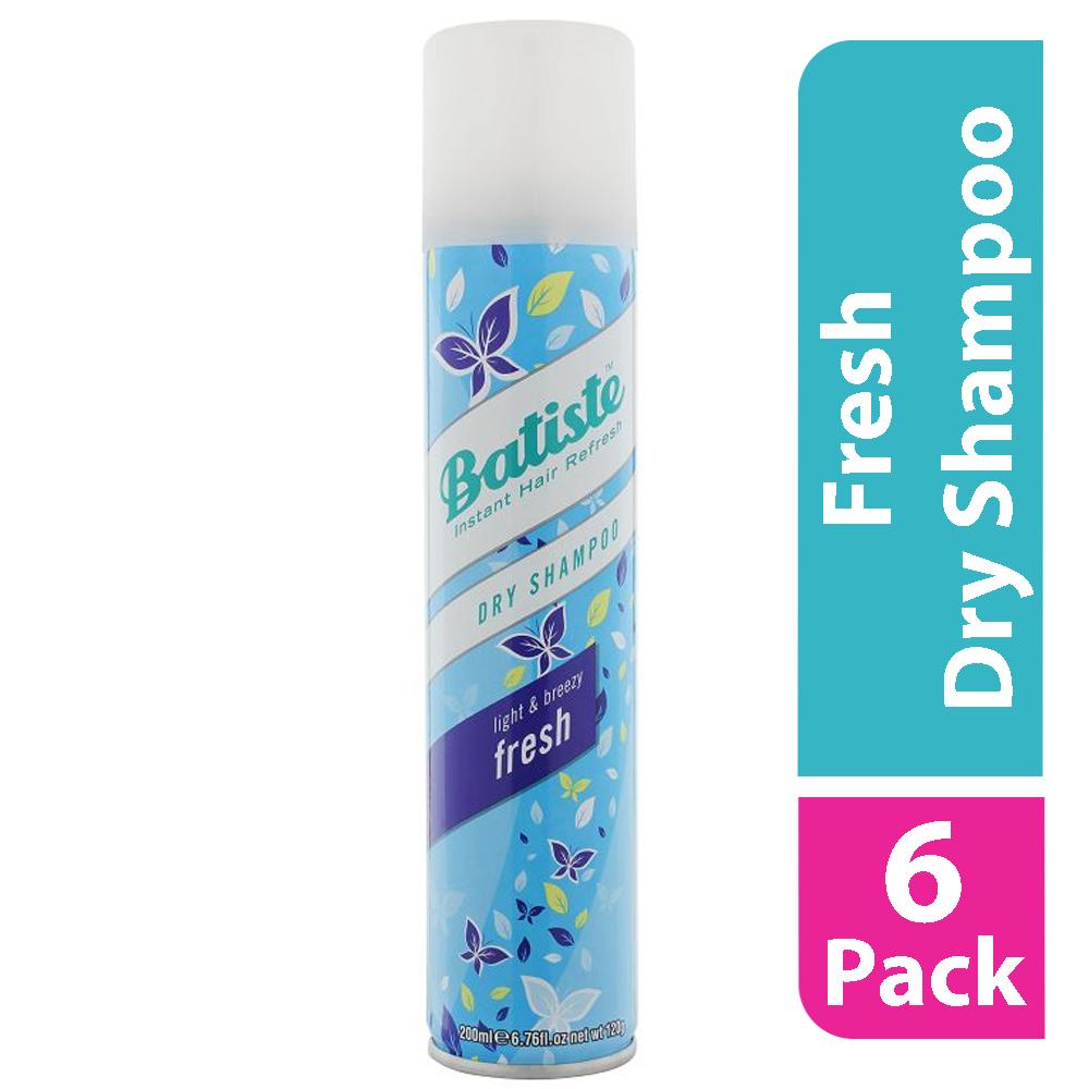 Batiste Dry Shampoo Fresh 200ml (Case of 6)