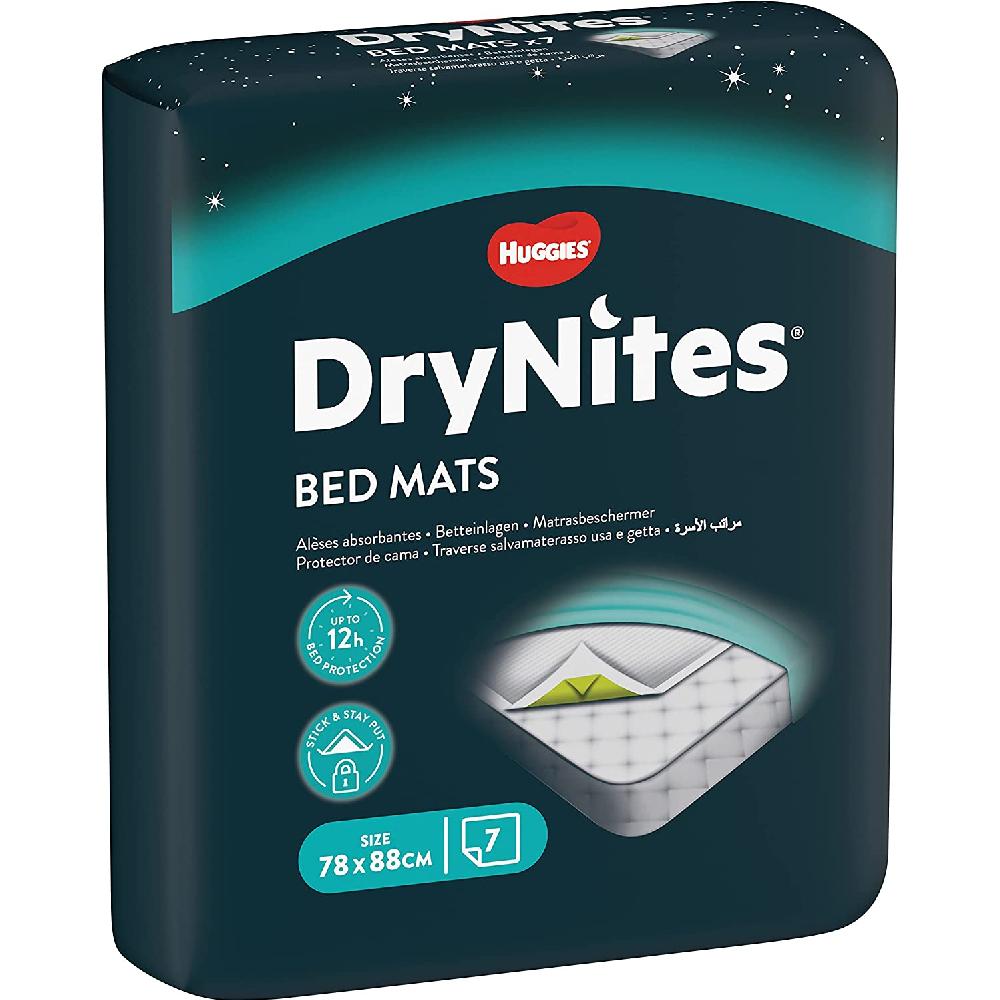Buy Huggies DryNites Bed Mats 7 Mats Chemist4U