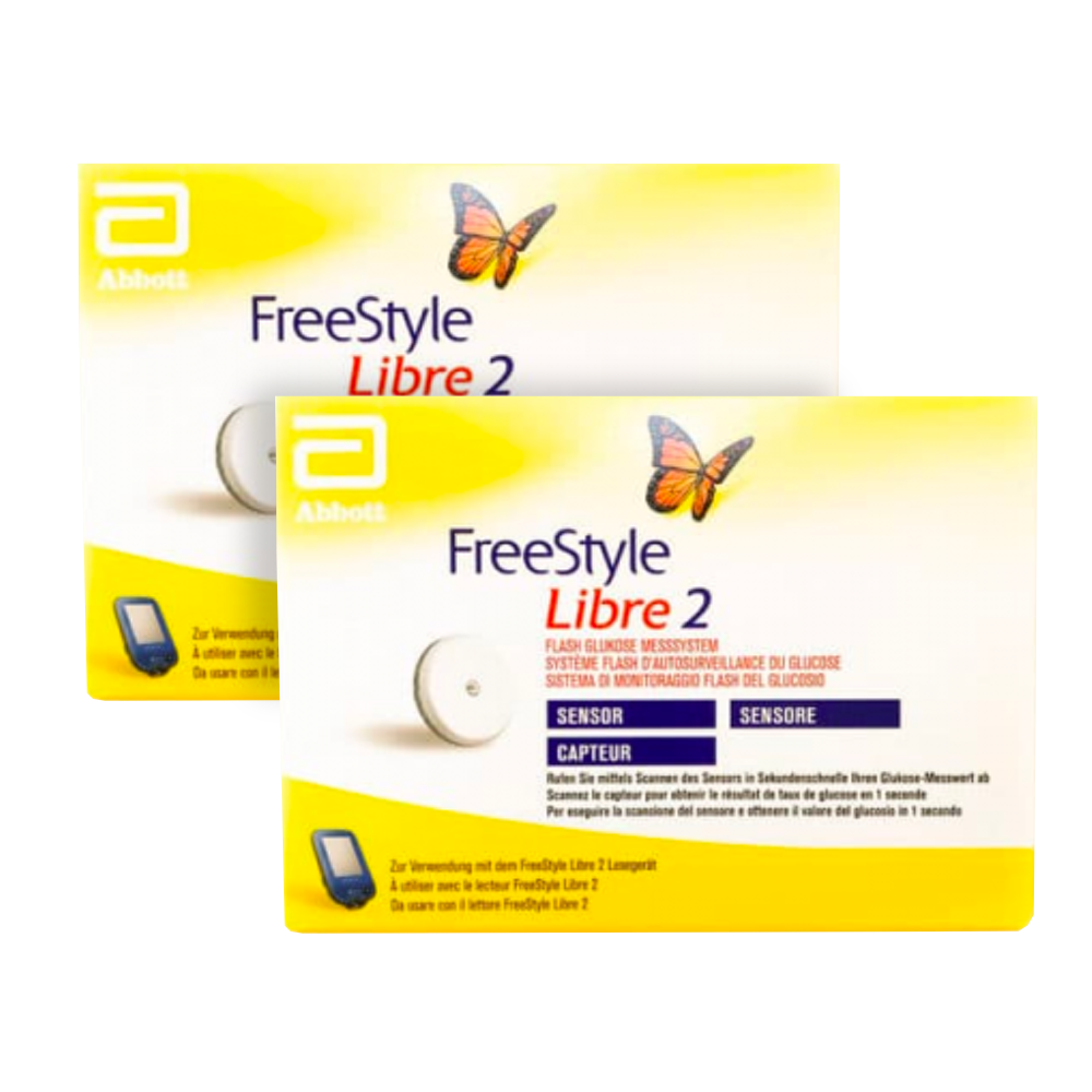Buy Freestyle Libre Two Sensor (Pack of 2) Glucose Monitor Chemist4U