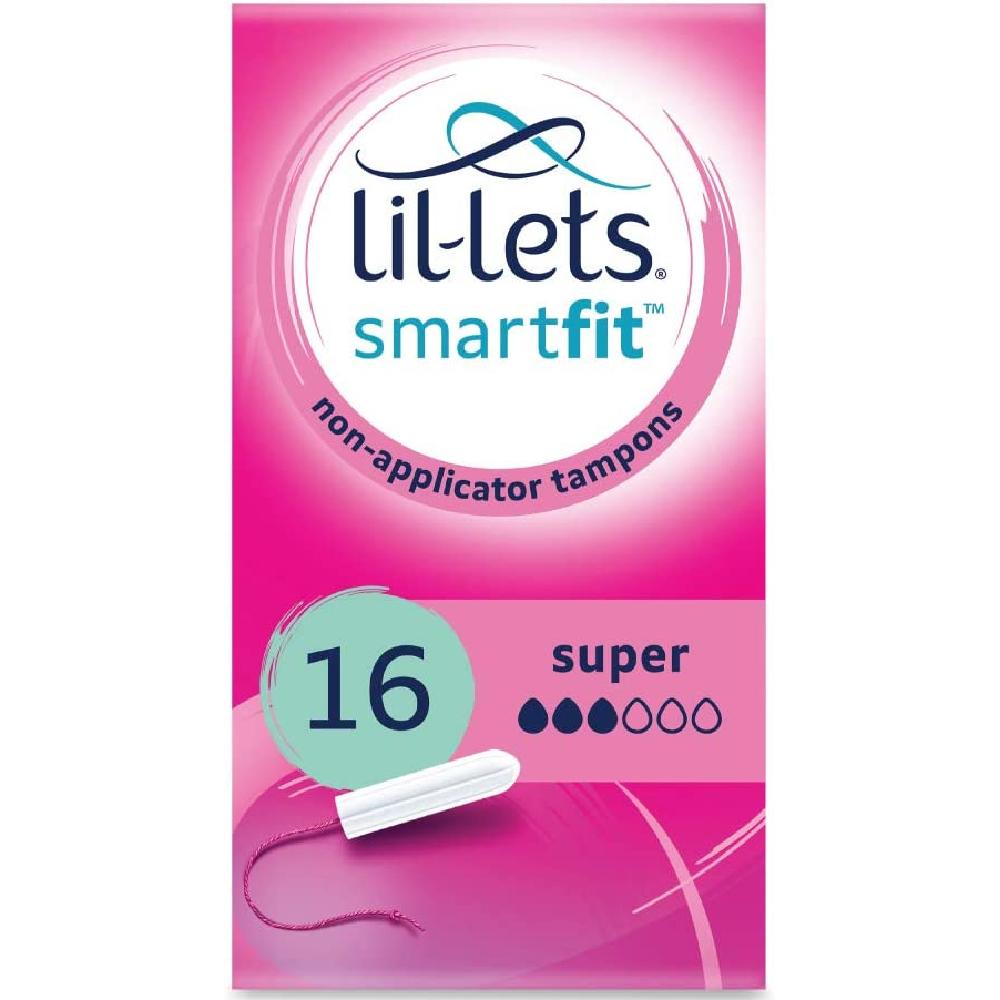 LilLets NonApplicator Super Tampons Pack of 16