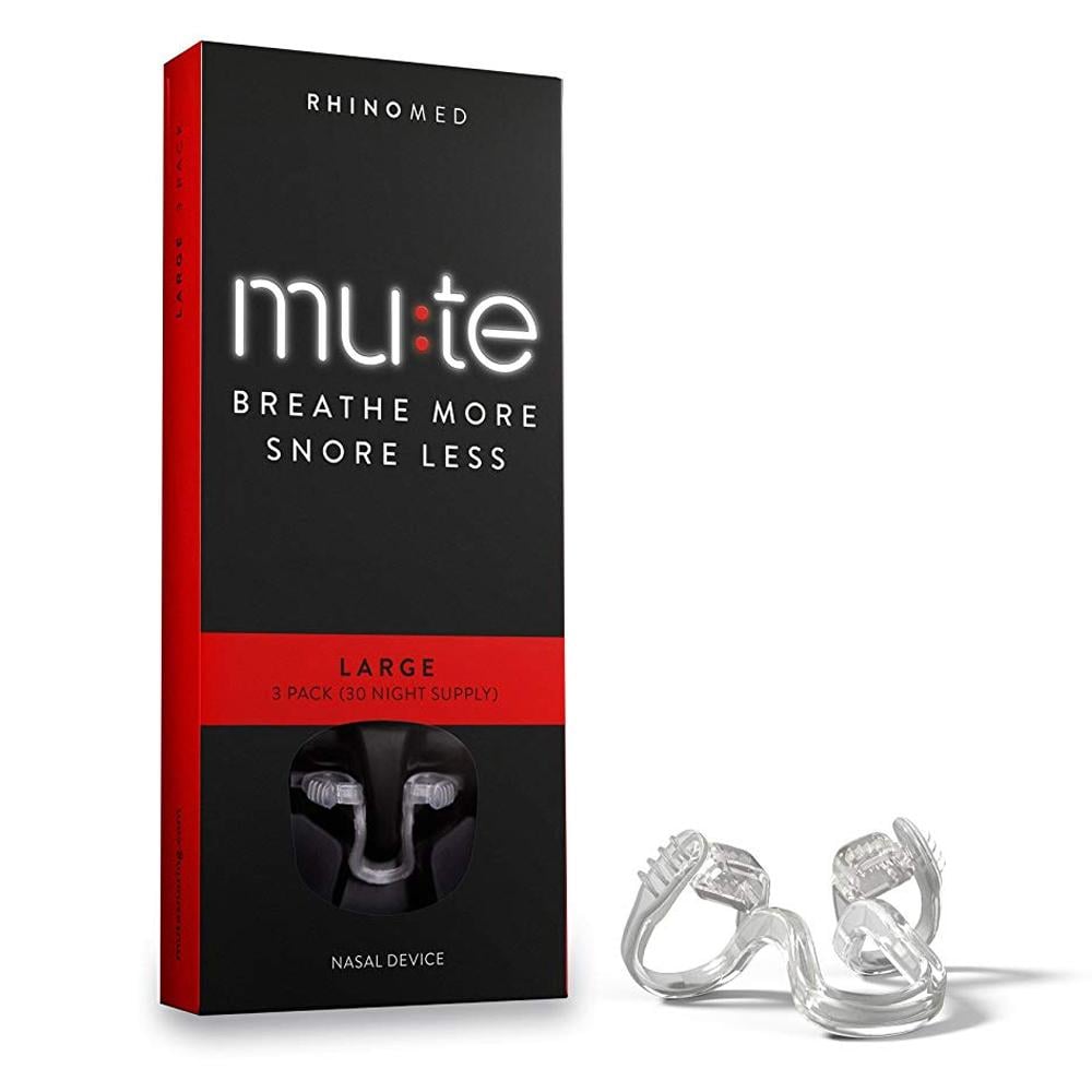 Mute Nasal Snoring Device Large (30 Night Supply) Chemist 4 U