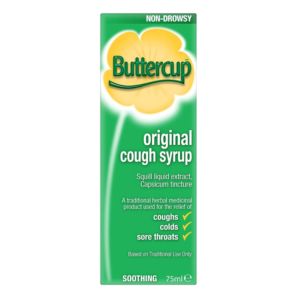 Buttercup Original Cough Syrup 75ml Cough Medicine Chemist4U