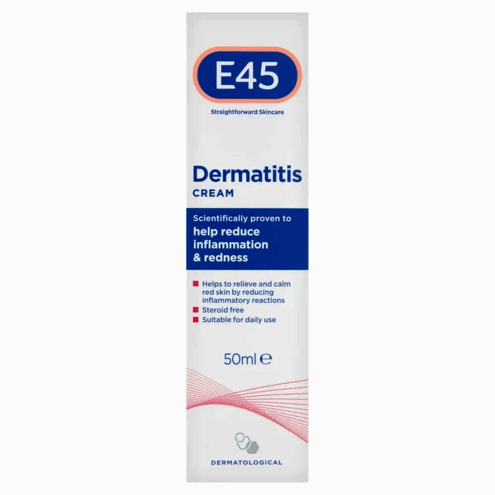 E45 Dermatitis Cream 50ml Dermatitis & Eczema Relief Chemist 4 U