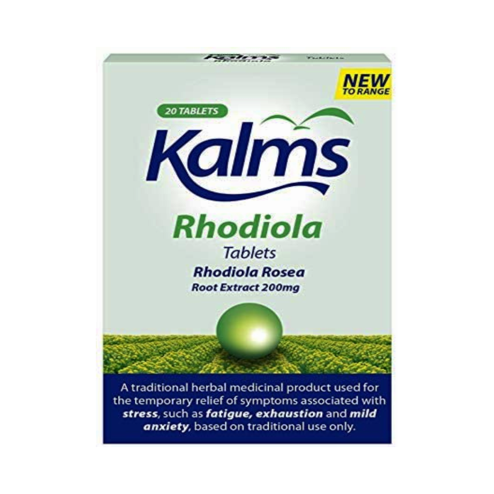 Buy Kalms Rhodiola 20 Tablets Chemist4U
