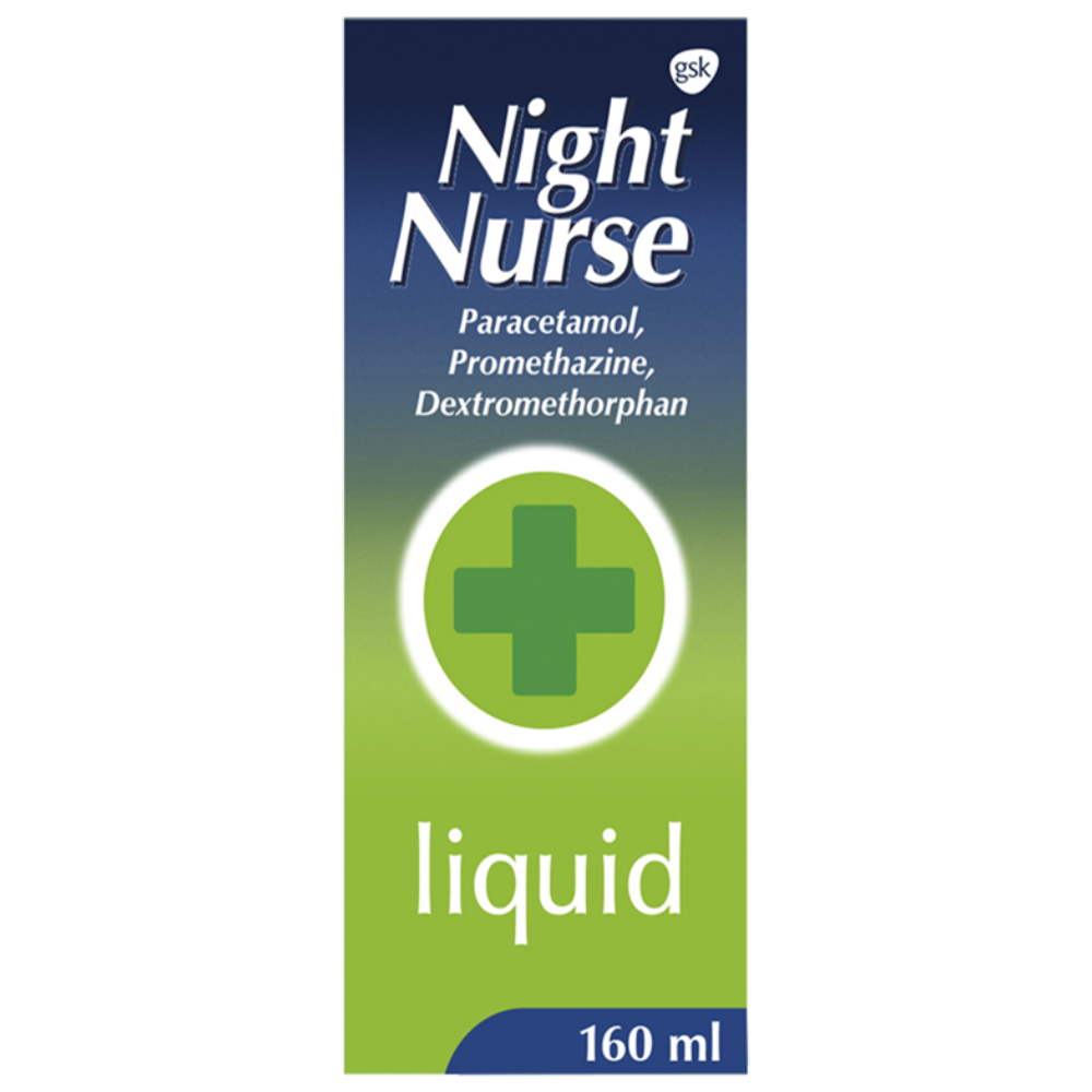 Night Nurse Liquid 160ml Cold & Flu Relief Chemist 4 U