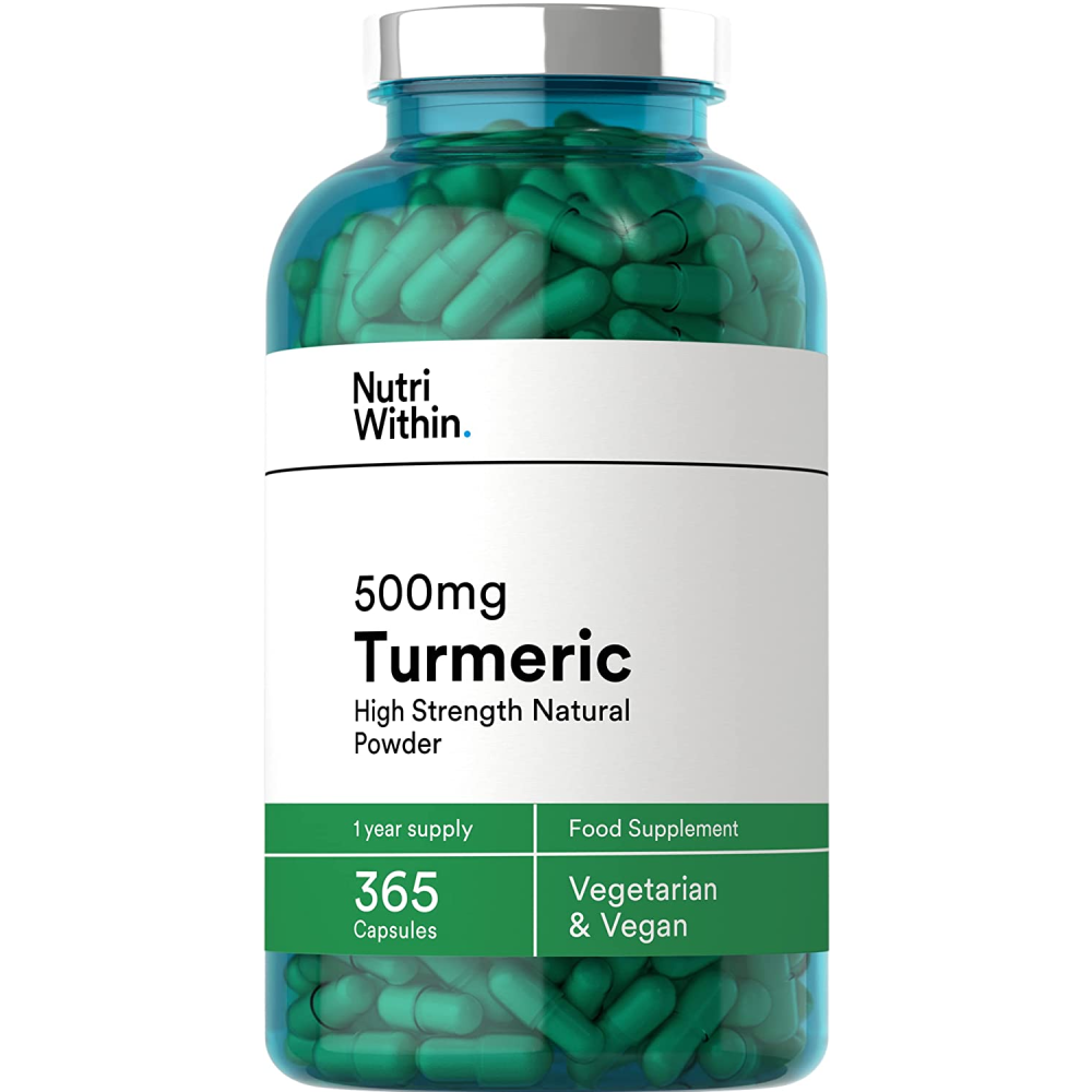 Buy Nutri Within Turmeric Capsules 500mg Chemist4U