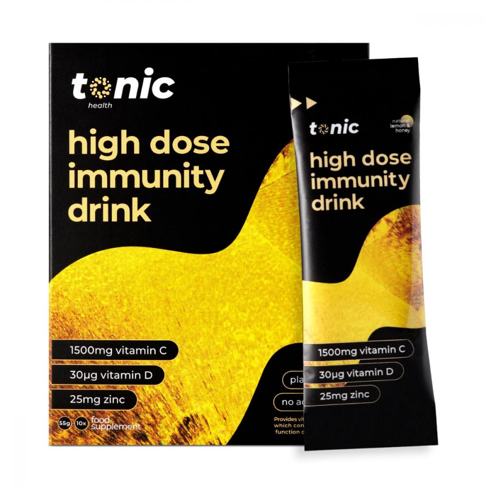 Tonic Health Lemon &amp; Honey 10 sachets Vitamin Drink