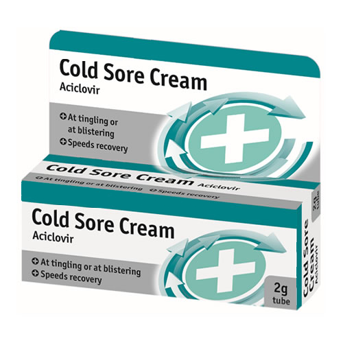 Buy Aciclovir Cold Sore Cream 2g Cold Sore Treatment Chemist 4 U