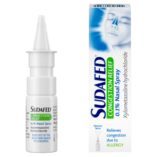 Sudafed Congestion Relief Nasal Spray 10ml Chemist 4 U