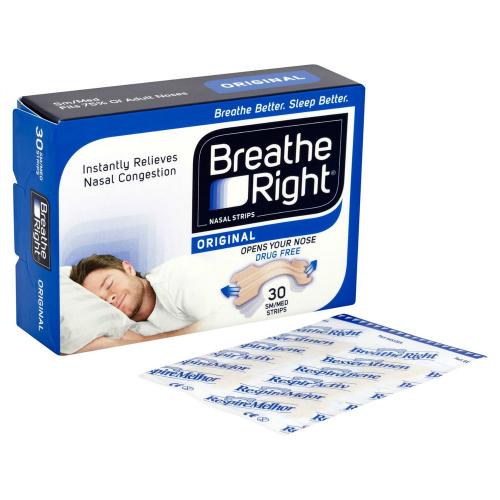 Breathe Right 30 Regular Nasal Strips Chemist 4 U