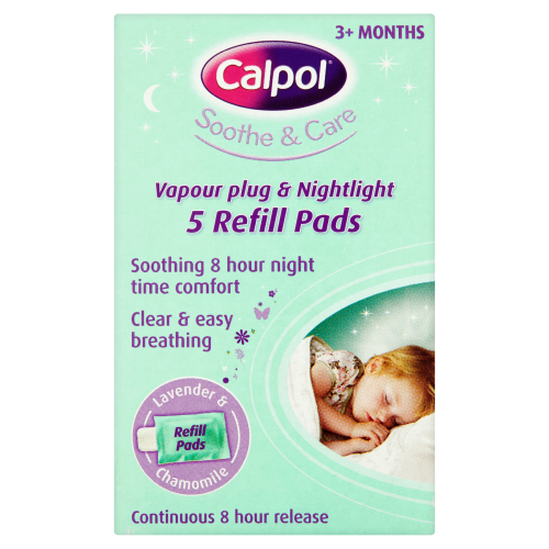 Buy Calpol Vapour Plug Night Light Refill Pods 3+ Months Chemist4U