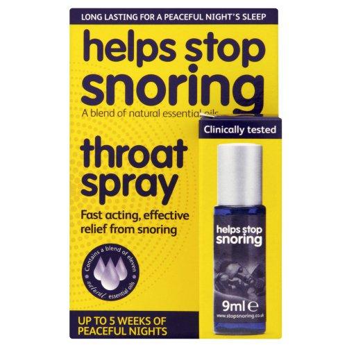 Helps Stop Snoring Throat Spray 9ml Chemist 4 U
