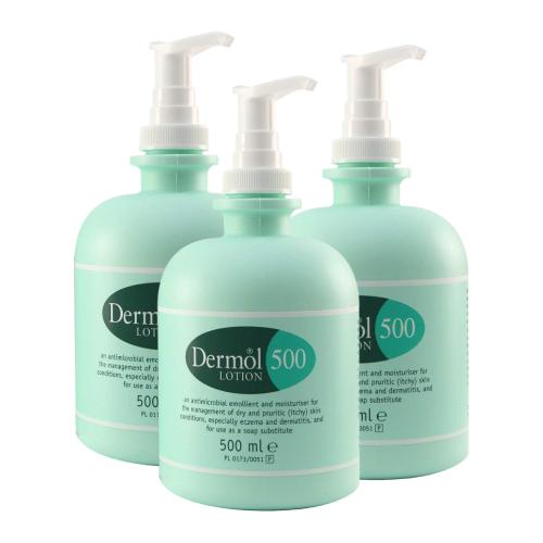 Buy Dermol 500 Lotion 3 Pack Chemist4U