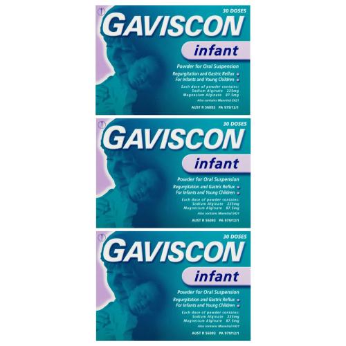 Buy Gaviscon Infant 3 Pack Gaviscon for Babies Chemist4U