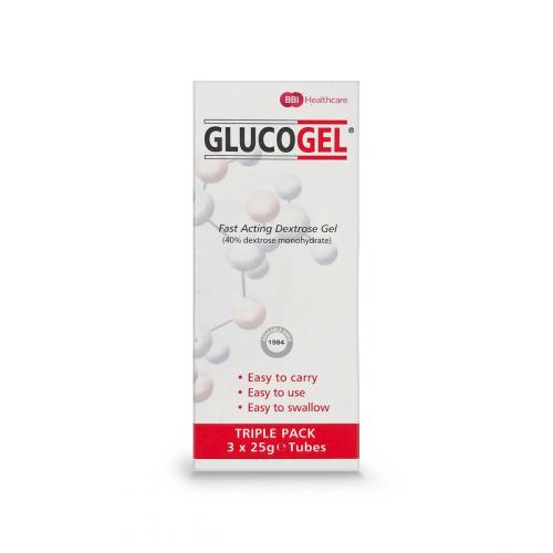 Glucogel Tubes 3 x 25g Dextrose Gel Chemist4U