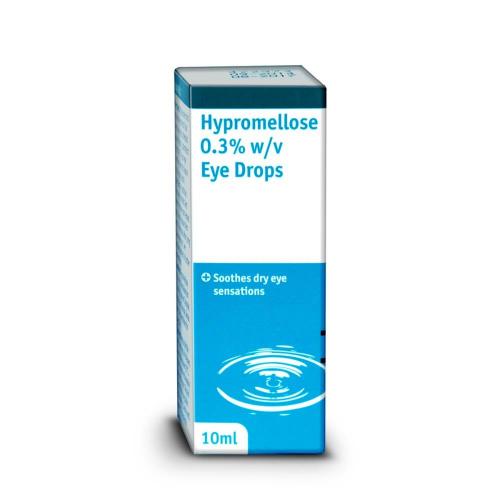 Hypromellose 0.3 Eye Drops 10ml Chemist 4 U