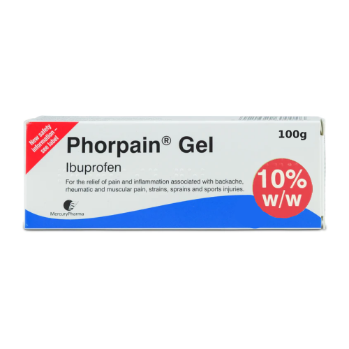 Phorpain Ibuprofen Gel 10 100g