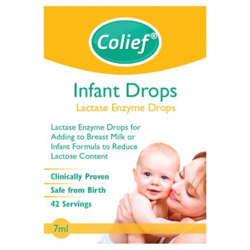 Buy Colief Infant Drops 7ml Lactase Drops for Colic Chemist4U